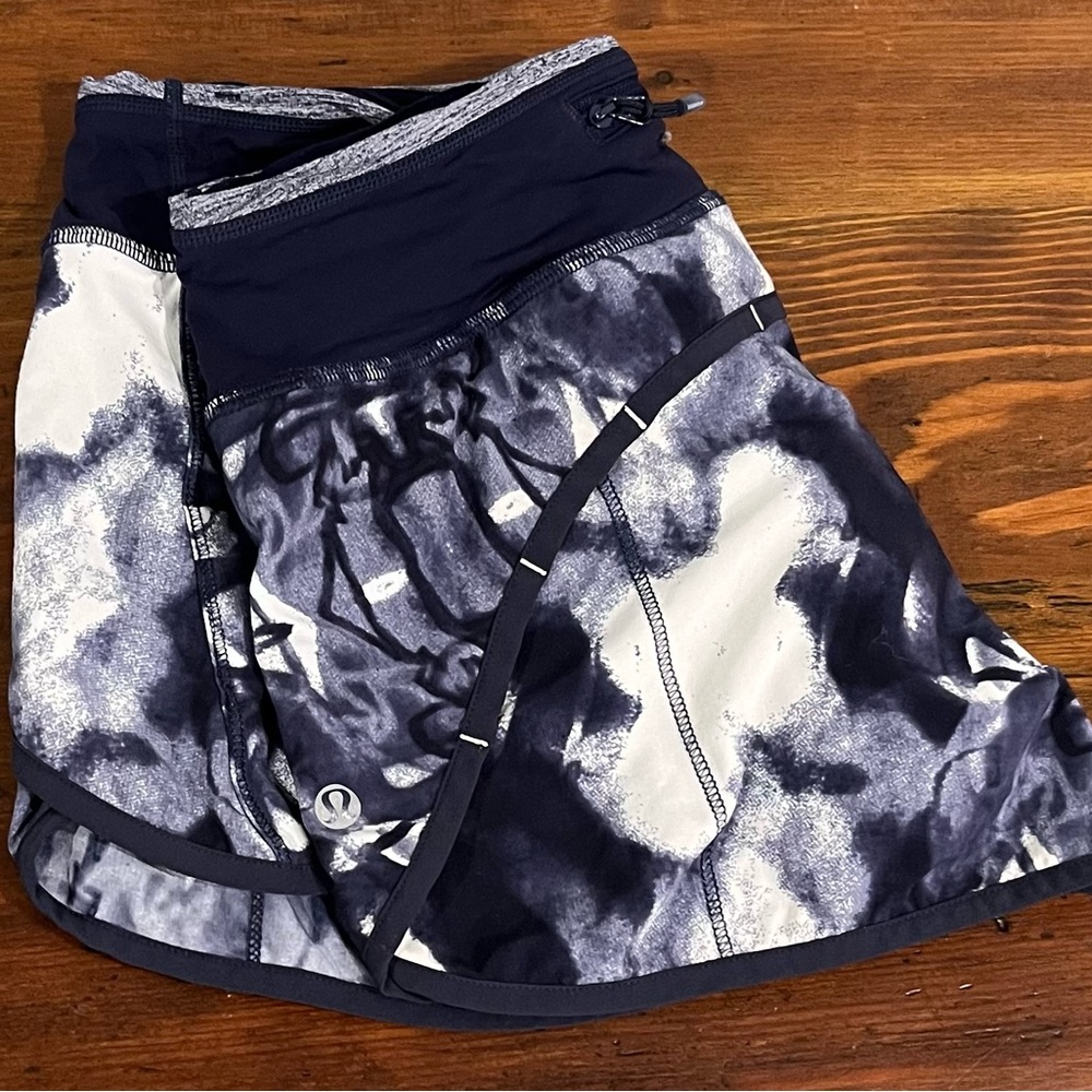 Lululemon Dark Blue/Purple Speed Up Shorts